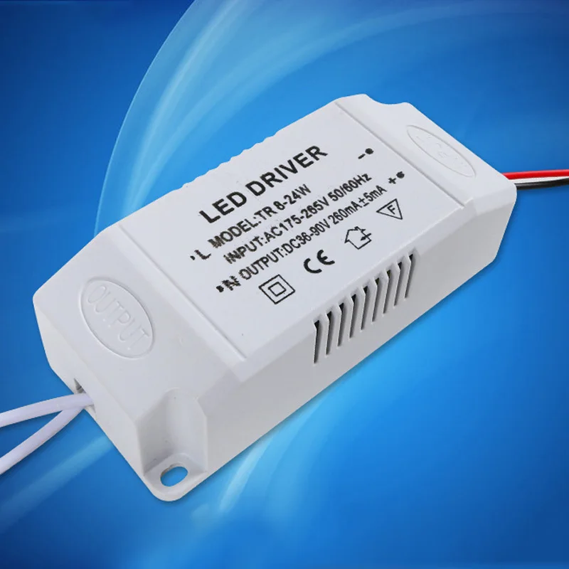 External Power Supply Waterproof LED Driver 12-24W/24-36W/36-50W Electronic Transformer Constant Current For Ceiling Light