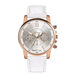 2020 ginevra orologi donna orologi sportivi cinturino in pelle orologio da polso al quarzo orologi Casual da donna prezzo economico Dropship reloj mujer