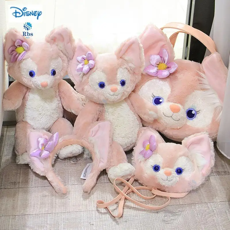 

Disney New cartoon Lingna Belle little fox small bag plush student Shoulder Bag Shopping Bag Makeup storage bag plush toys gifts