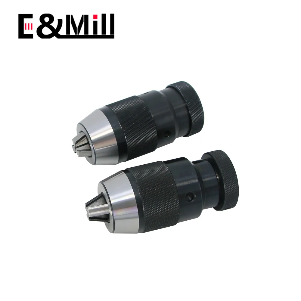 Automatic Self-tightening Drill Chuck B10 B12 B16 B18 B22 C6 8 10 12 16 Morse MT1/MT2/3/4 taper shank connecting rod universal