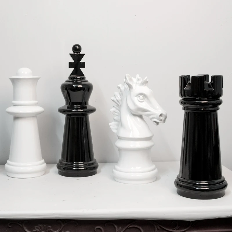 new-internation-chess-ornaments-resin-chess-international-chess-figurines-retro-home-decor-simple-modern-chessmen-i169