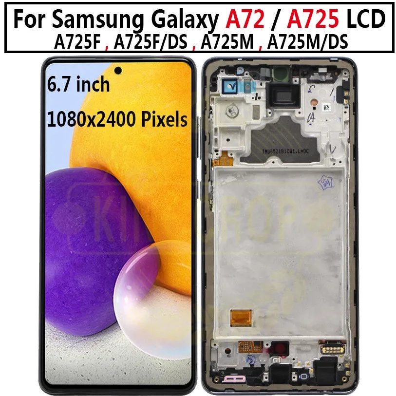 شاشة LCD مخصصة لجهاز Samsung Galaxy A72 A725F – تقييم شامل ودليل عملي لاستبدال الشاشة بسهولة