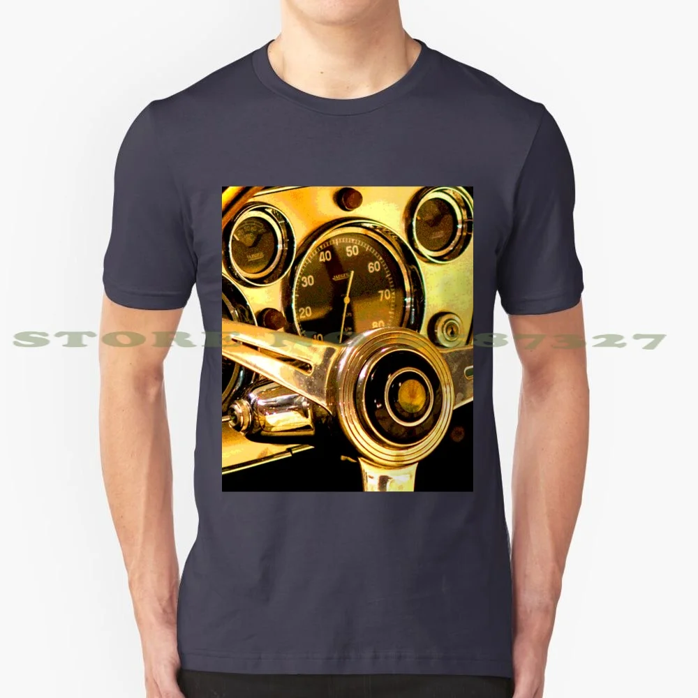 Необходима скорость 100% хлопковая Футболка с логотипом кабины приборной панели