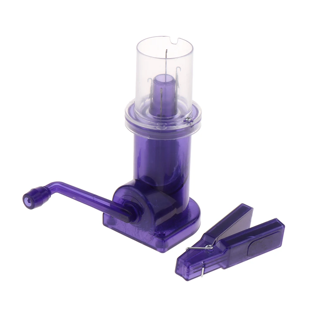 DIY יד סריגה מכונת סליל סורג צמר המותח כבל מלאכת Weave כלי יד לפעול סליל סורג תפירת אמנות אמנות