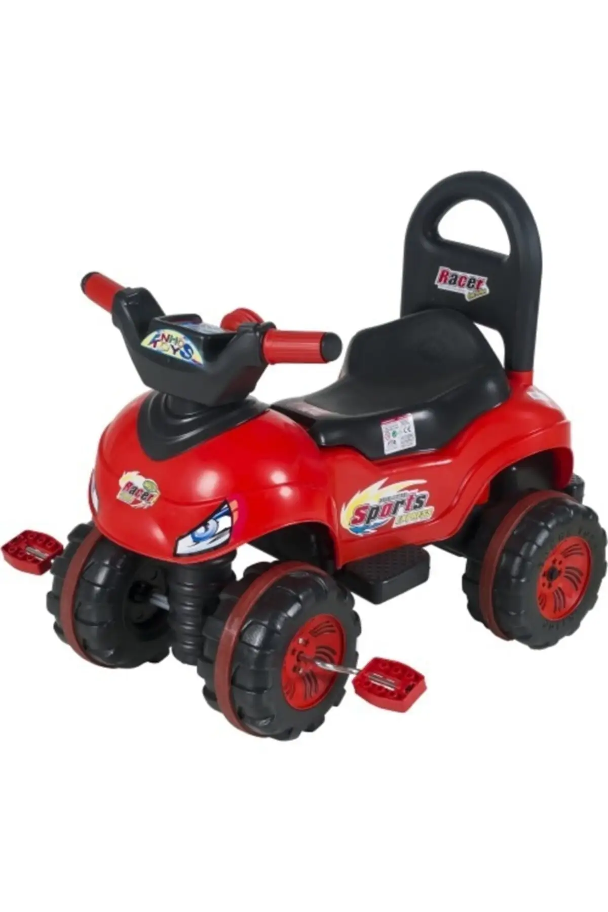 Unisex Children Red Pedal Car