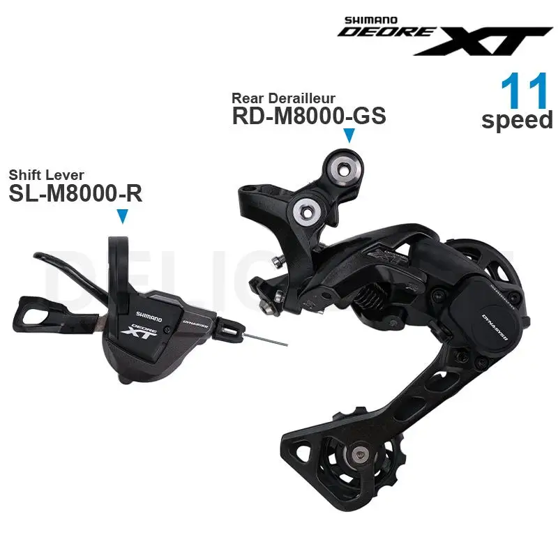 SHIMANO DEORE XT M8000 11v 11 Fach-gruppe SL-M8000-R Shifter RD-M8000-GS RD-M8000-SGS SCHALTWERK Original teile