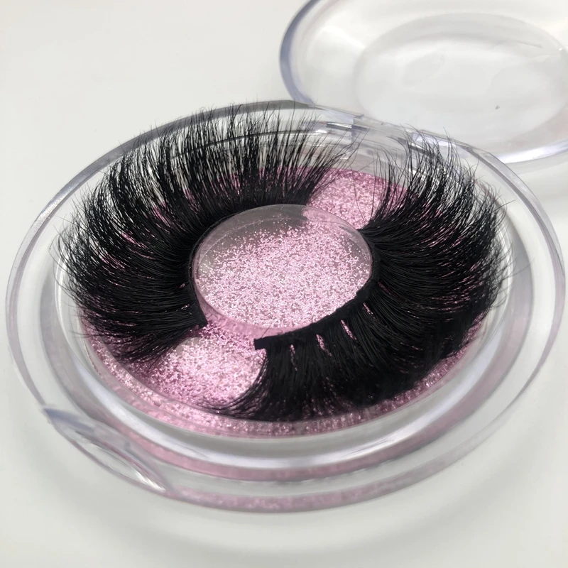 Buzzme 25mm Mink Eyelashes Wholesale 30pairs/lot 3D Mink Lashes Custom Packaging Makeup Dramatic Long Eye Lash