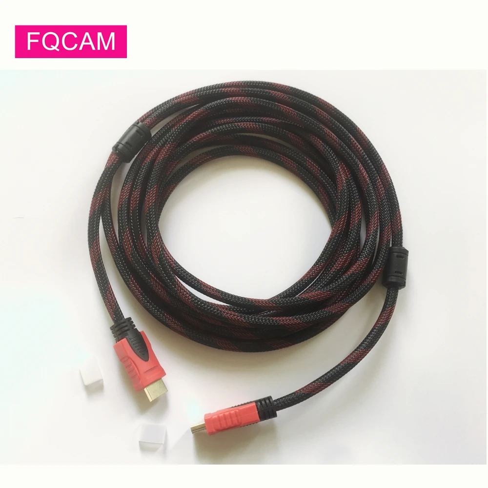 1/3/5/10M HDMI Cable Video Cables HDMI To HDMI Cable Gold Plated 1.4 1080P 3D Cable for HDTV Splitter Switcher PS3/4