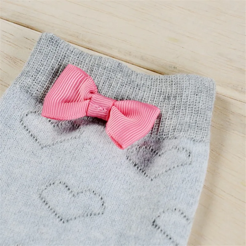 Pink Bow Patchwork School Knee Socks Embroidery Lovely Women\'s Stockings Kawaii Campus  Long Socks Cute Girl Thigh High Stocking