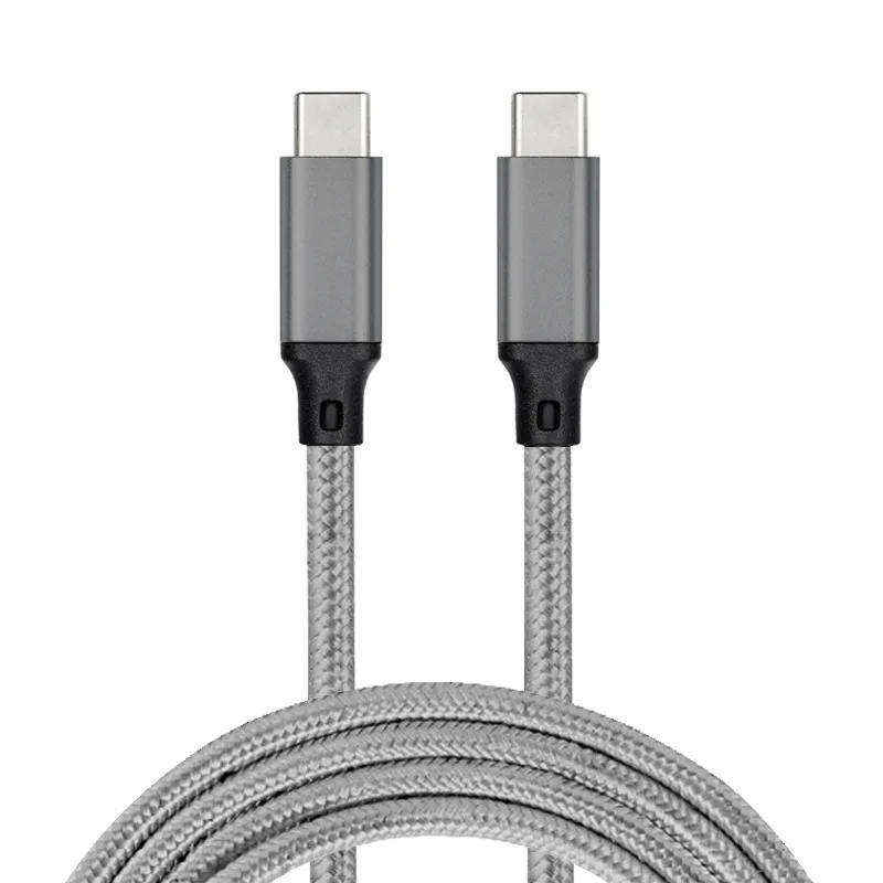 USB C TO USB C 3.1 Gen 2สาย100W PD ชาร์จเร็วการถ่ายโอนข้อมูล10Gbps การสายส่งสัญญาณวิดีโอ4K พร้อม E-MARKER สั้น0.2/0.3/0.5M