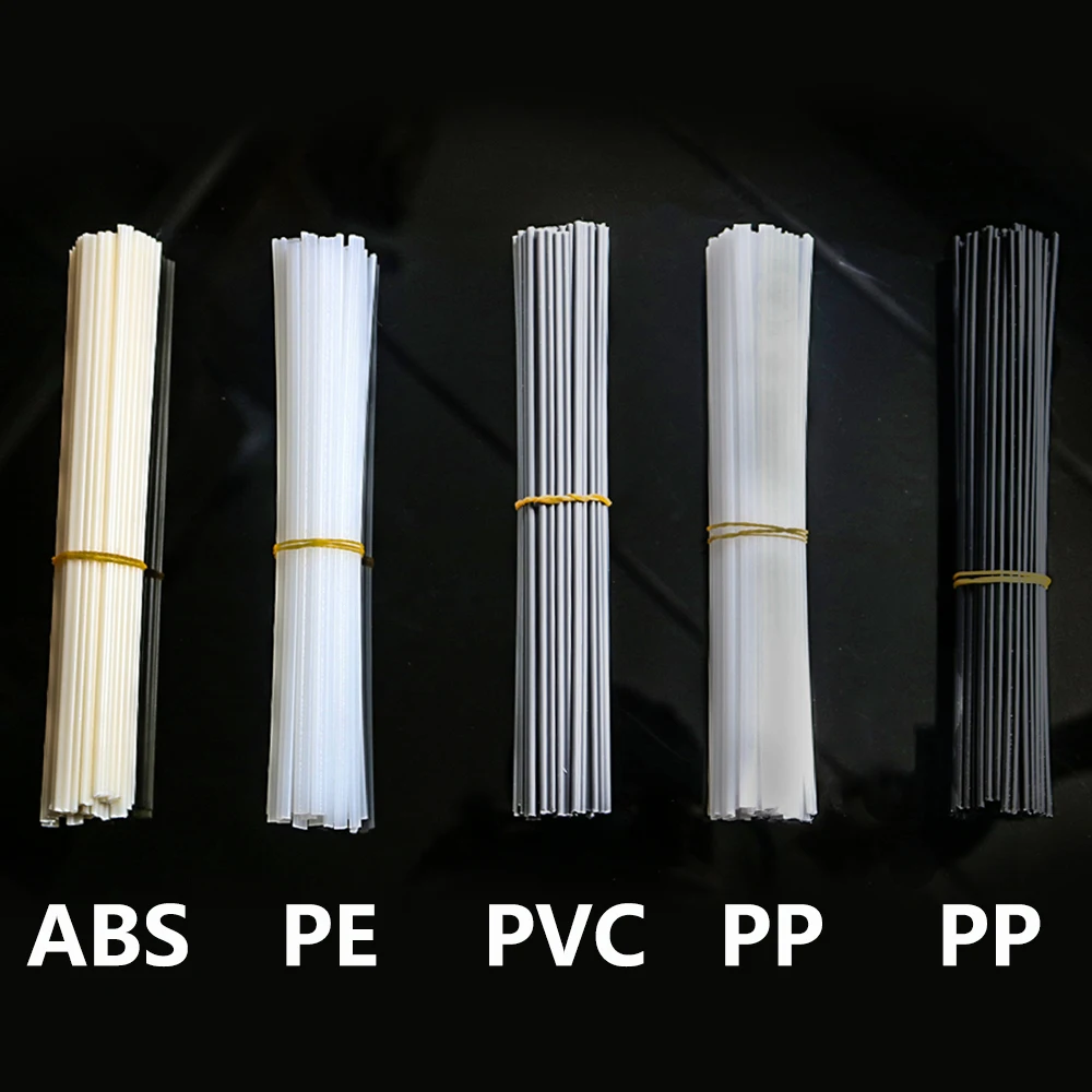 10PCS Plastic welding rods ABS/PP/PVC/PE Welding Sticks 5x2mm for Plastic Welder gun Bumper Repair Welding Supplies