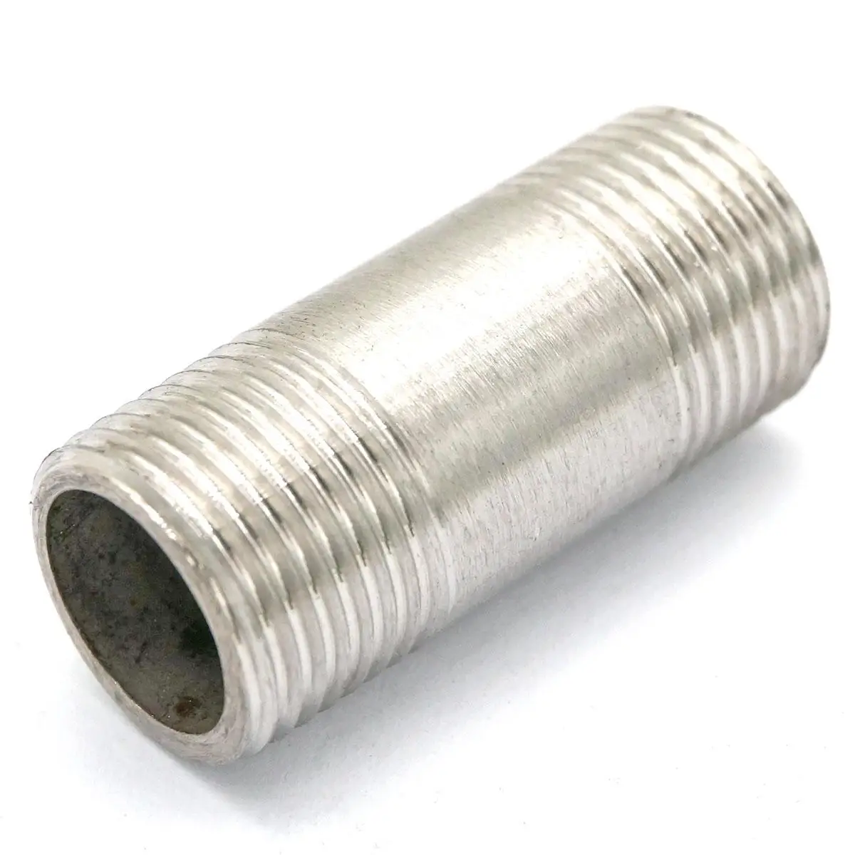 

3/8" BSP Equal Male Thread Barrel Nipple 304 Stainless Pipe Fitting Connector Coupler water oil air