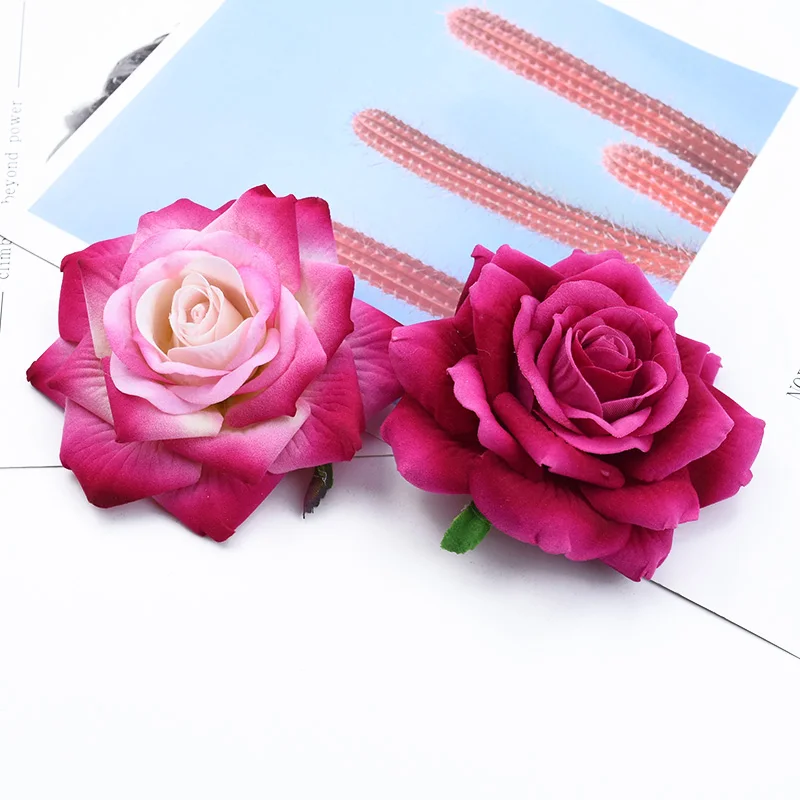 30/50 Stück künstliche Blumen für Zuhause, Raumdekoration, Hochzeit, Brautaccessoires, Ausverkauf, DIY-Geschenke, Boxen, Sammelalbum, Braut-Brosche – Detail 1