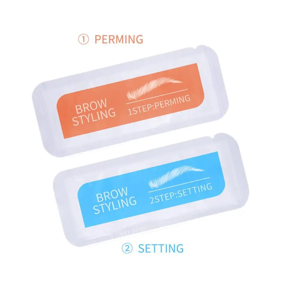 المهنية تجميل ضد الماء أداة طويلة الأمد ثلاثية الأبعاد الحواجب الريش الكيراتين الحاجب التصفيح عدة الحاجب إعداد الحاجب رفع #4