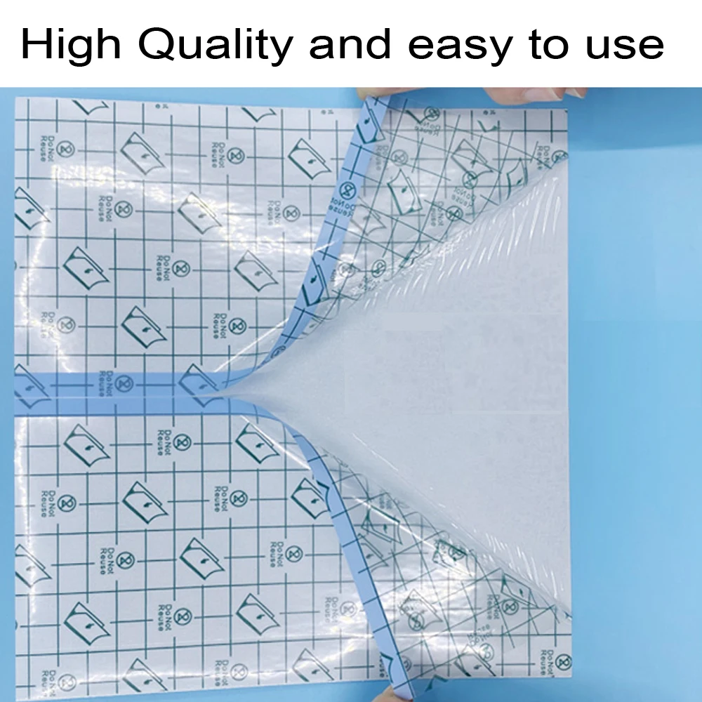 Peritoneal Dialysis Waterproof Transparent Tape Medical PU Film Abdomen Bath Bag  Patients Special Care Disposable Protective