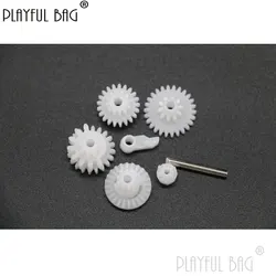 PB Playful bag 6-Piece set of wave box gear Gel ball gearbox refitting accessory DIY toys equipment QE89S