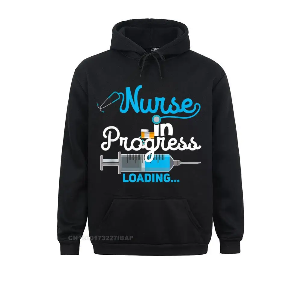 Nurse In Progress Loading... Funny Nursing Education Gift 2022 New Fashion Comics Sweatshirts Women Hoodies gothic Clothes