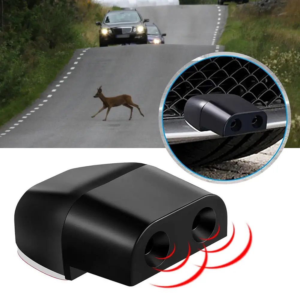 Car Supplies Deer Whistle Universal Car Animal Wind Drive Durable Voice Beeper Animal Warning Alarm For Car Safe Driving In Wild