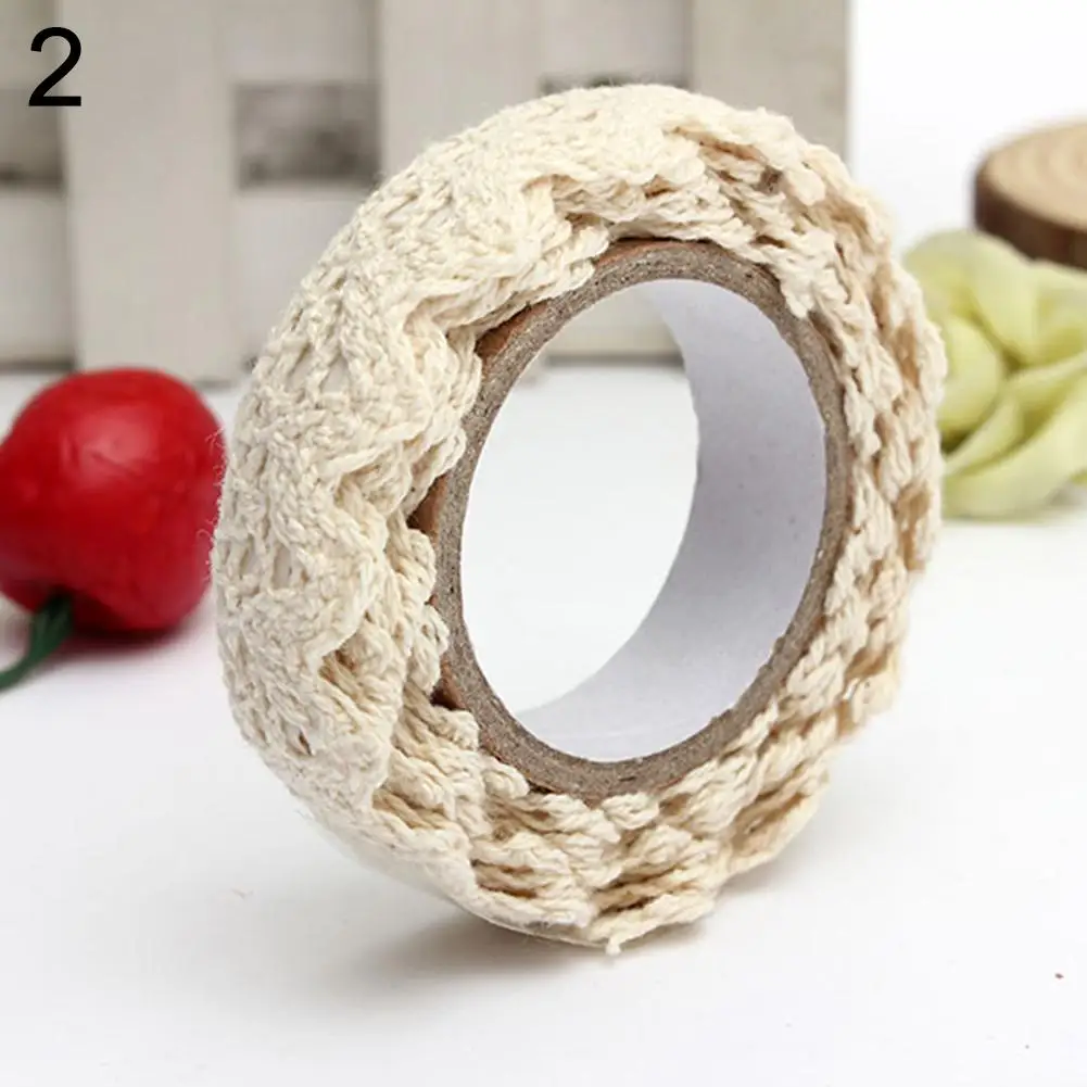 ホット販売!!! 装飾中空レースdiyテープ粘着スクラップブックマスキングテープ粘着クラフト