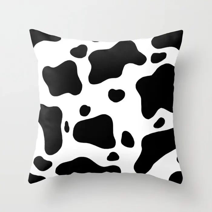 

Cow Hide Cushion Cover Decorative Pillow Cover Case Seat Car Home Decor Throw Pillowcase Decoration