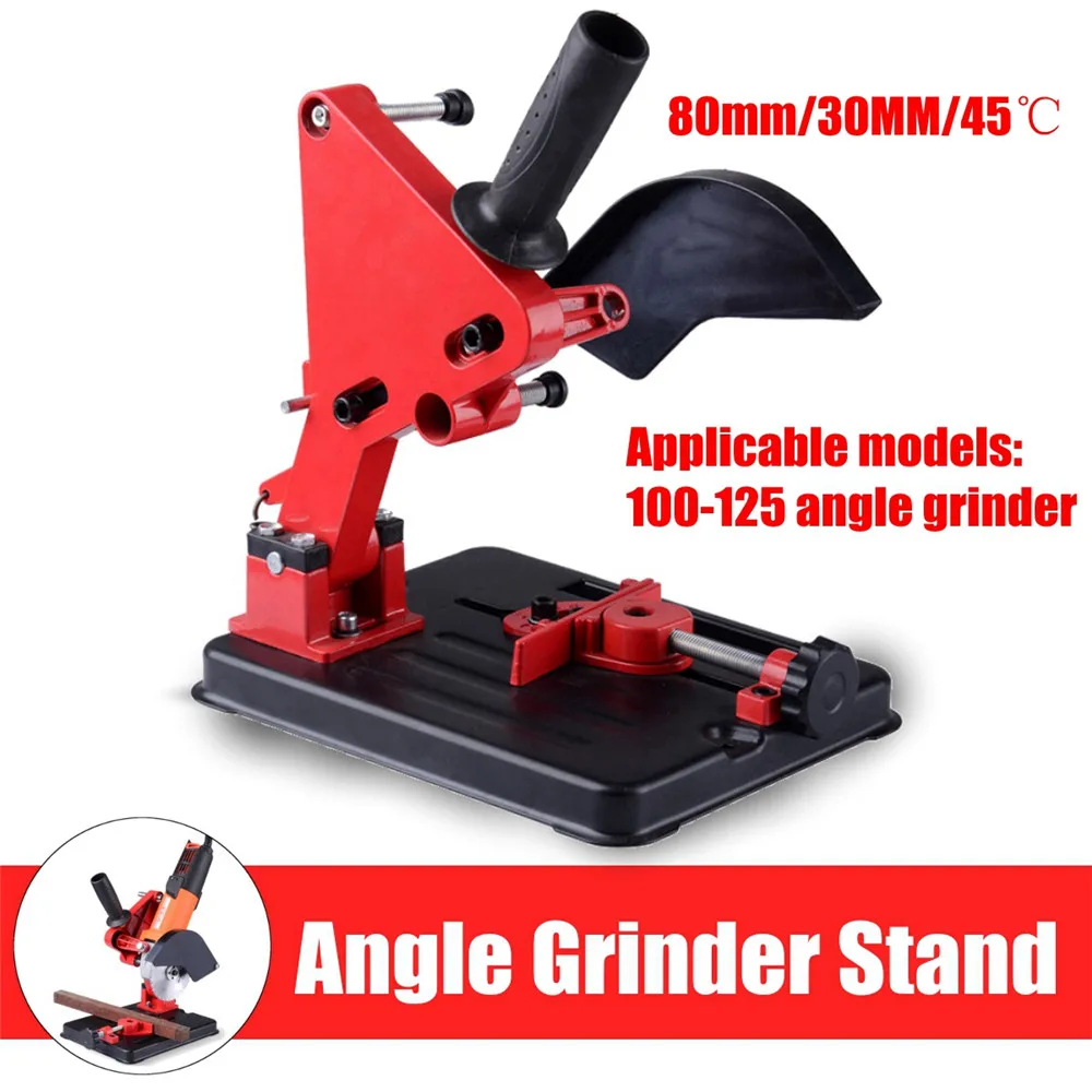 Angle Grinder Stand Bracket Holder Cutter Support Metal Cutting Machine Power Tools Accessories for 100 115 125mm Angle Grinder