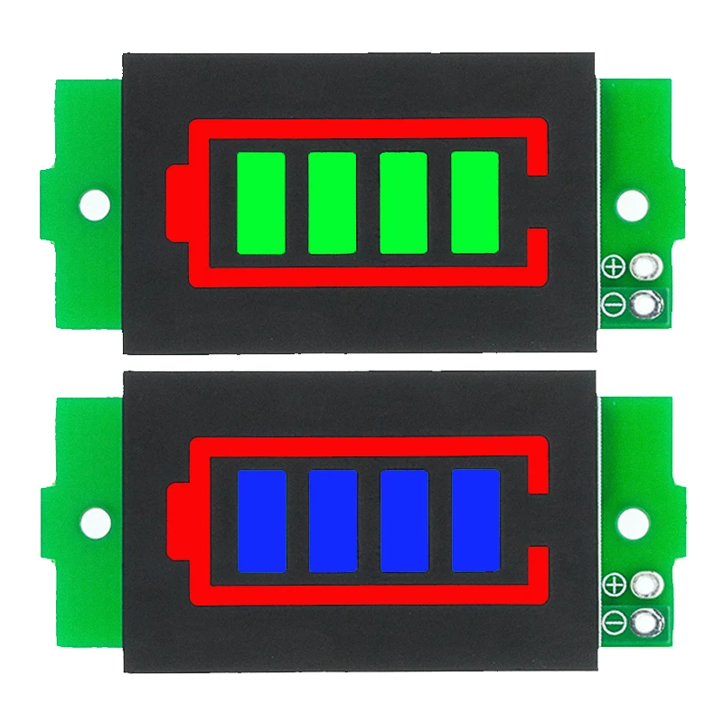 1S 2S 3S 4S 1-8S Single 3.7V Lithium Battery Capacity Indicator Module 4.2V Display Electric Vehicle Battery Power Tester Li-ion