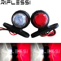 2 X LED Vị Trí Ánh Sáng Trailer Giải Phóng Mặt Bằng Ánh Sáng 12V 24V Side Marker Lights Cho Xe Tải Phía Sau Ánh Sáng Red trắng/Màu Hổ Phách Đèn Đậu Xe