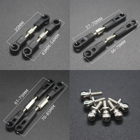 HSP 02012 06016 08042 Front Rear Linkages Servo Link / 02038 Ball Head Screw For 1/10 RC Car Buggy Truck Off Road Crawler