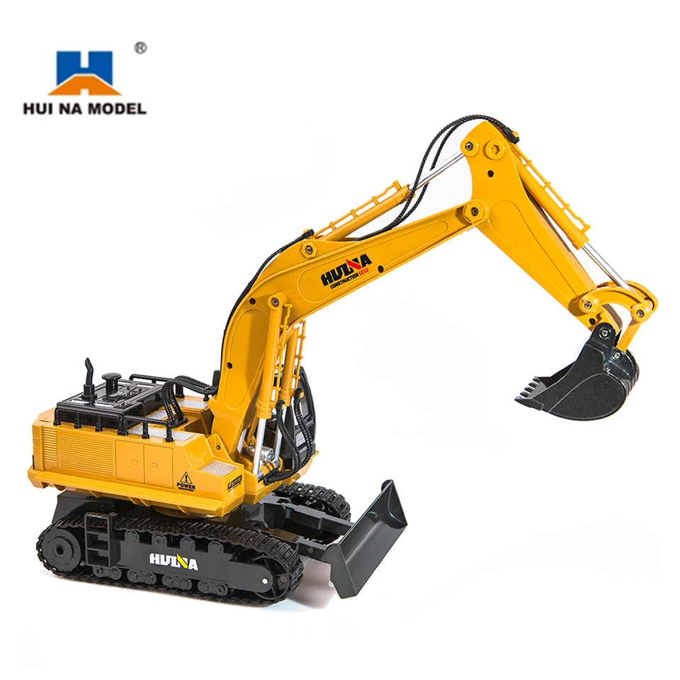 HUINA 1531 1:16 メタル製RCショベルカー 2.4G 12CH