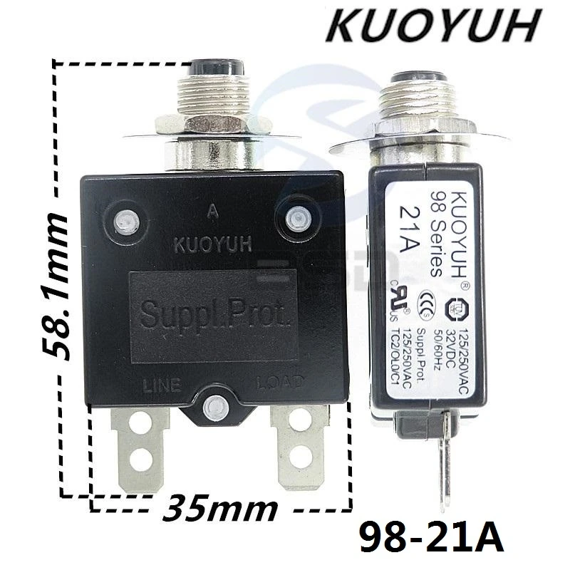 

Автоматические выключатели KUOYUH 98 СЕРИЯ 21A защита от перегрузки по току переключатель