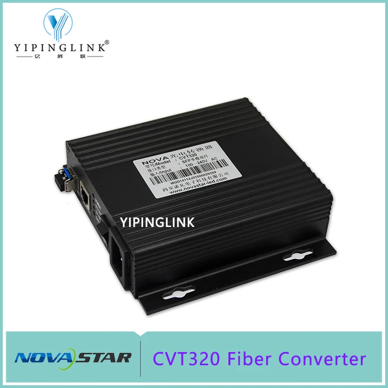 Nova estrela CVT320 full color display LED LEVOU parede conversor de fibra conversor de sinal de transmissão de longa distância nova