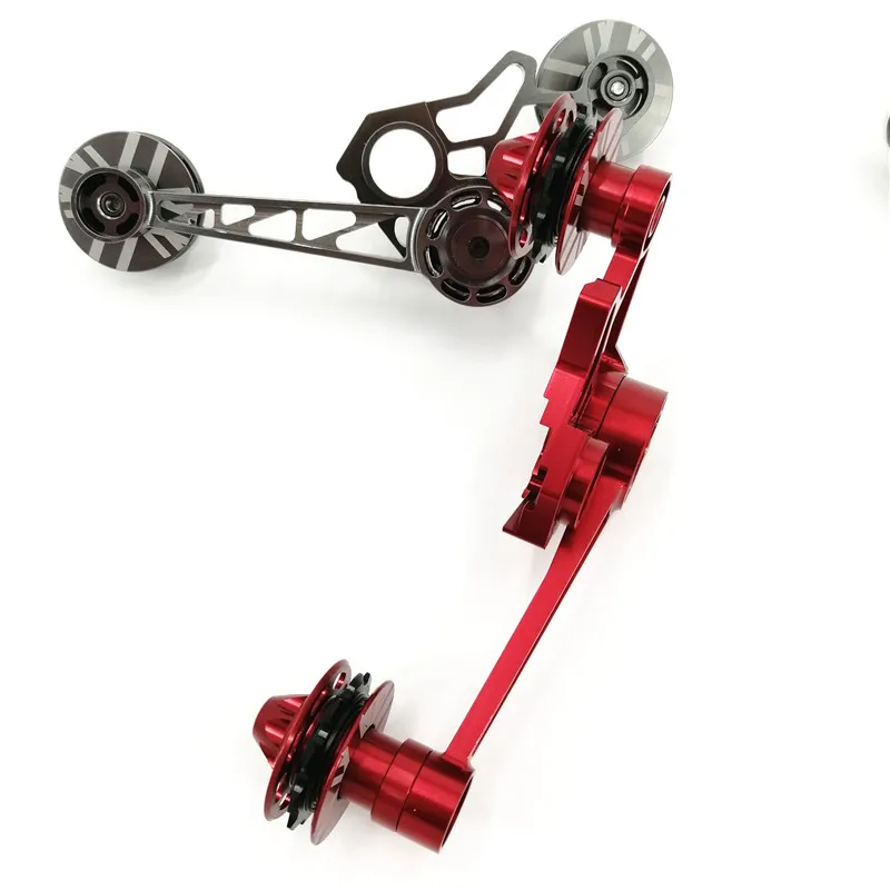 Litepro For Brompton Folding Bike Chain Tension Adapter 2-3-6 Speed Freewheel Chain Tensioner Guide Wheel Tension Device CNC