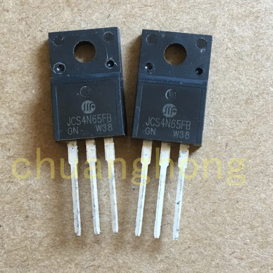 1pcs/lot Power triode JCS4N65FB  4A 650V original packing new field effect transistor MOS triode TO-220F