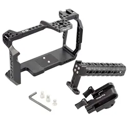 MAGICRIG BMPCC 6K Pro Cage Kit, For Blackmagic Design Pocket Cinema Camera 6K Pro With Top Handle & T5 SSD Card Clamp