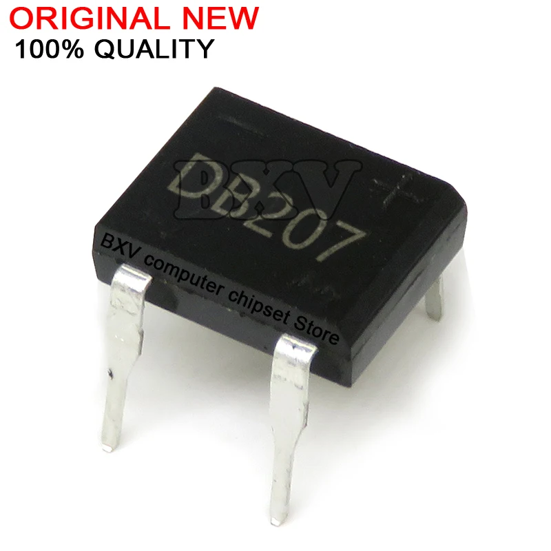 10PCS DB207 DIP-4 Bridge Rectifiers 1000V 2A DB104 DB157 DB107 DB207S DB107S DF06S DF06 SOP-4 SOP DIP IC MB6M MB10M