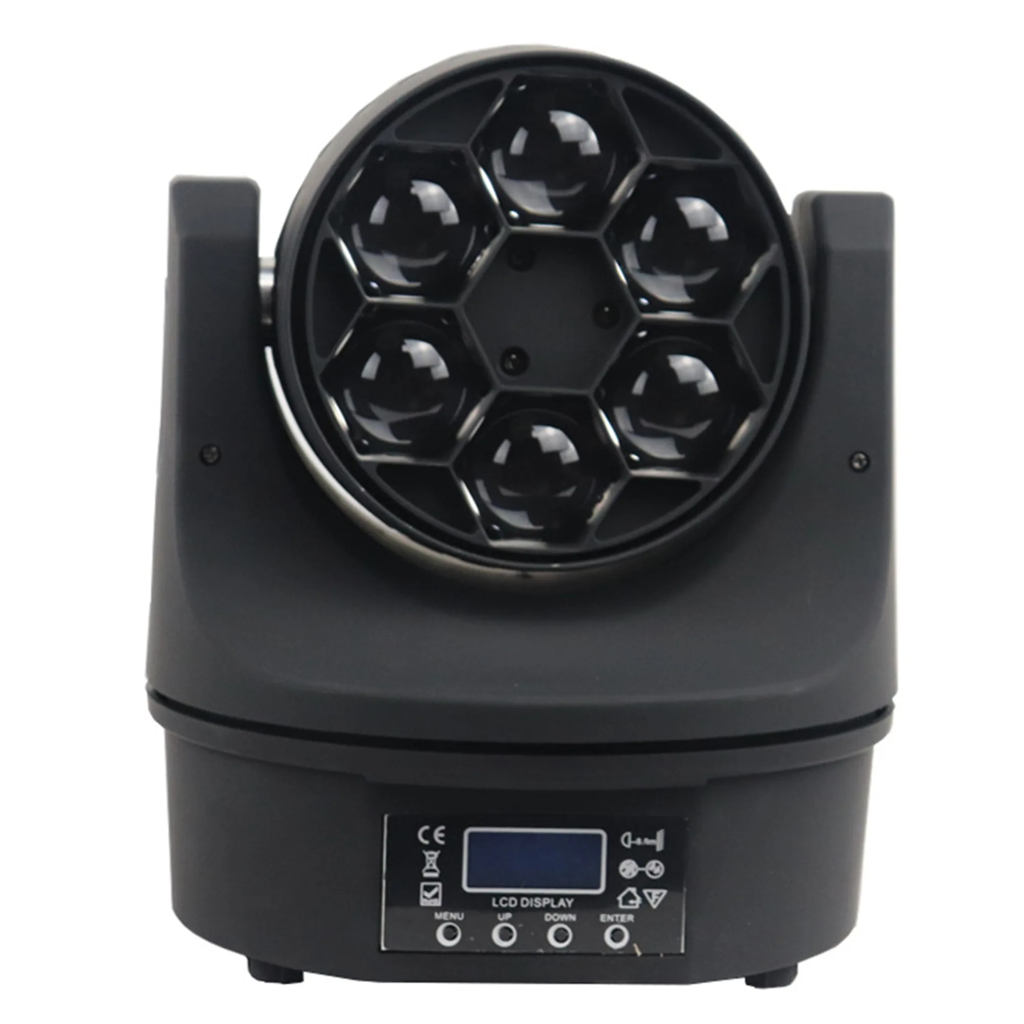 Six bee-eye moving head lights stage led bar DJ disco clear bar beam lights ktv8 rotating flash light clear bar