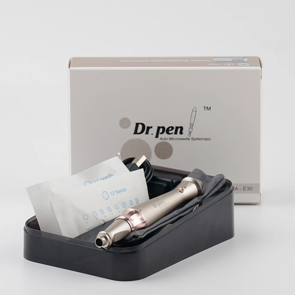 Ultima Drpen-Sistema de microagujas E30, Dermapen eléctrico automático, máquina de belleza para el cuidado de la piel, Kits Dr pen MTS