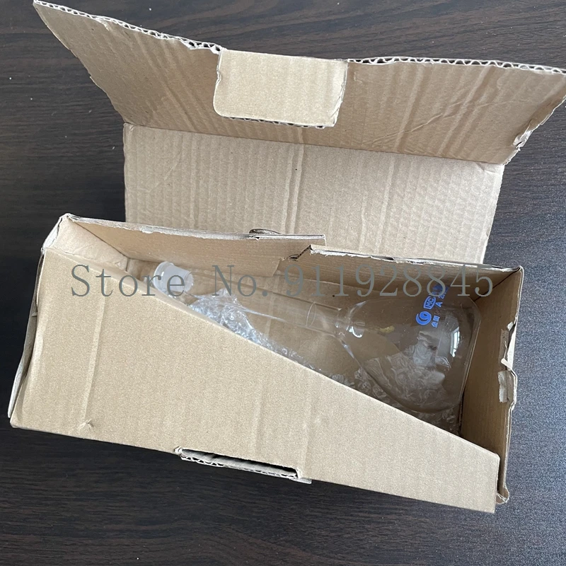 A-Grade 250mL Glass Brown Volumetric Flask White Transparent 100ml Quantitative Shaker Measuring Pyknowmeter Flasks