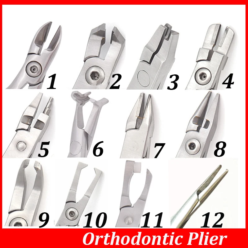 Dentist instrument Orthodontic Plier Distal End Cutter Plier Ligature Cutter Bracket Removing