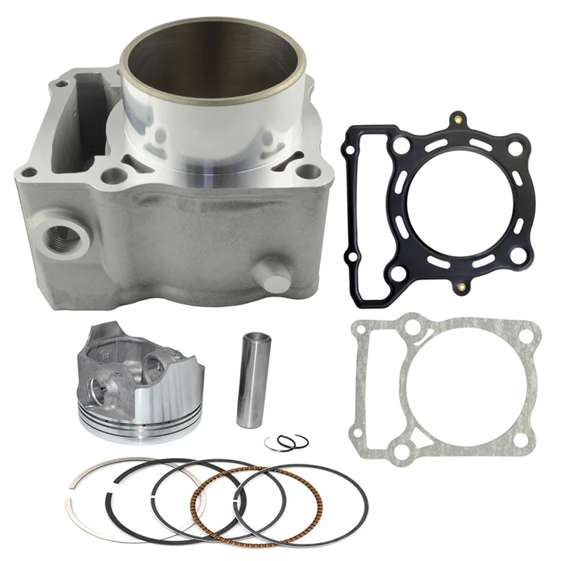 78mm Motorcycle Air Cylinder Piston Kit For KAWASAKI KLX250 KLX300 KLX 250 KLX 300 Block & Head  Base Gasket Kit Engine Parts