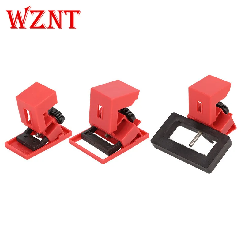Electrical MCB Clamp On Circuit Breaker Safety Lockout Tagout Lock