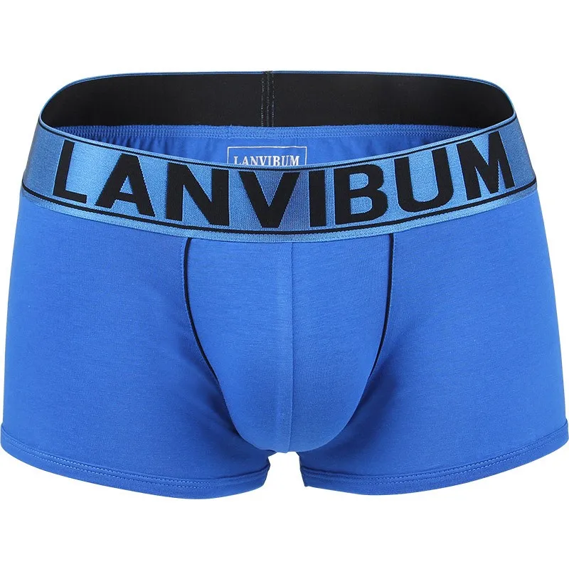 Quần Lót Nam Boxer Dài Chịu Mài Mòn Chân Thể Thao Năm Điểm Quần Short Cotton Ngắn Kích Thước Lớn Mở Boxer Cuecas thủy Triều Nam