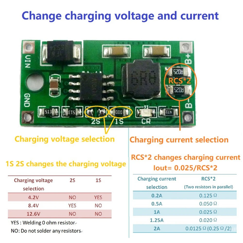 Multi-cell 1S 2S 3S Step-Down Buck Li-Ion Lipo moduł ładowarki baterii litowej DC 5V-23V 6V 9V 12V 15V 19V do 4.2V 8.4V 12.6V