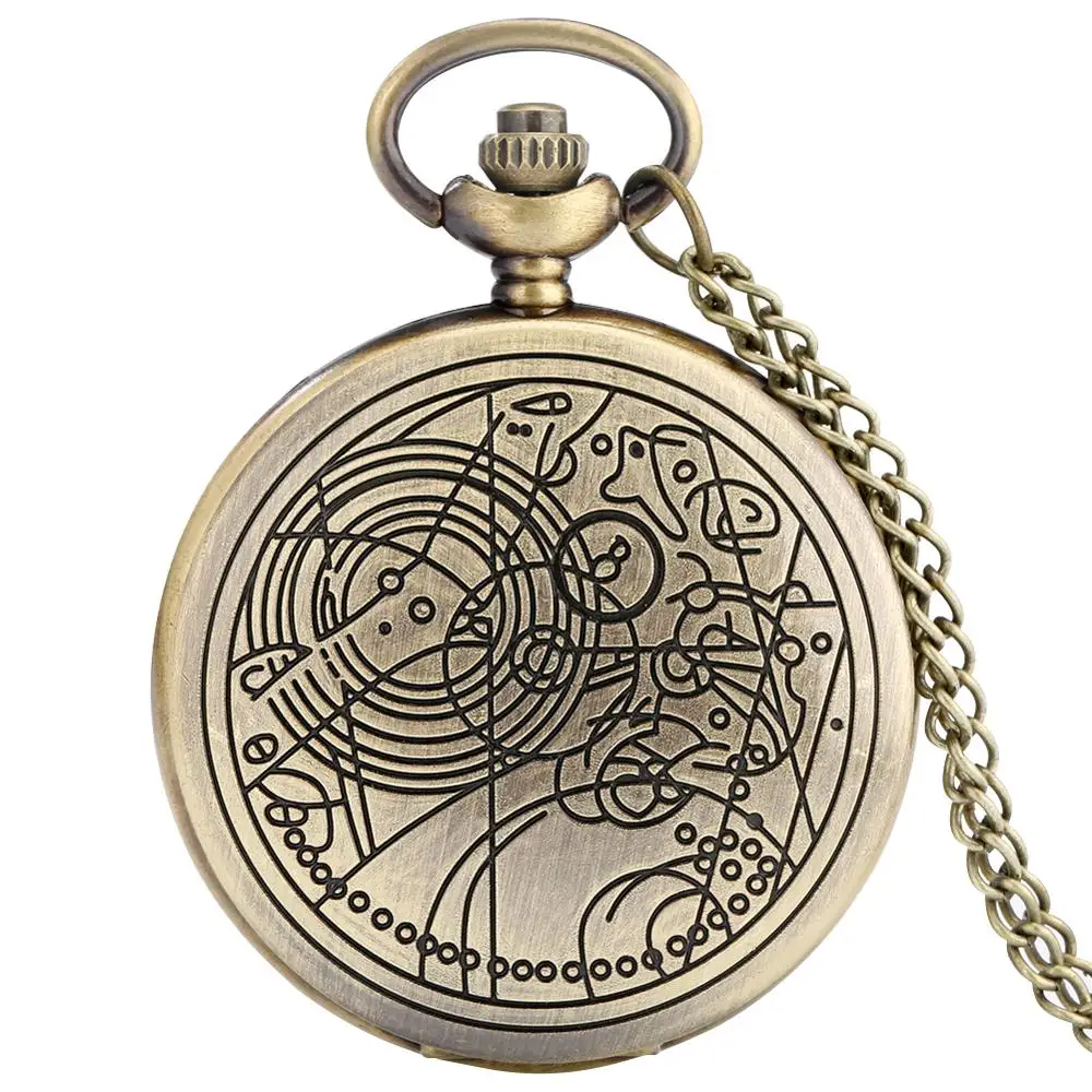 Silber Anhänger Quarz Taschenuhr Kette Retro Fob Uhren mit Kette Halskette Geschenke für Männer Frauen Kinder reloj de mujer heißer Verkauf