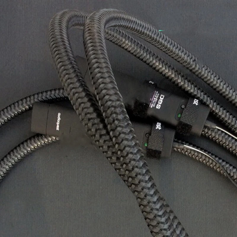 Hi-End audiophile WILD Signature silver RCA cable interconnect cable with 72V DBS no battery