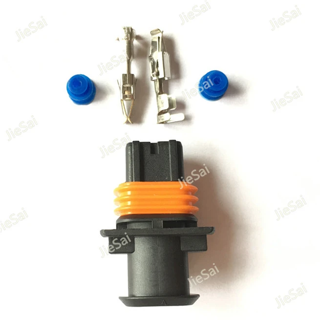 2 Pin 1928404072 1928403137 Female Common Rail Diesel Injector Plug Automotive Connector For Bosch