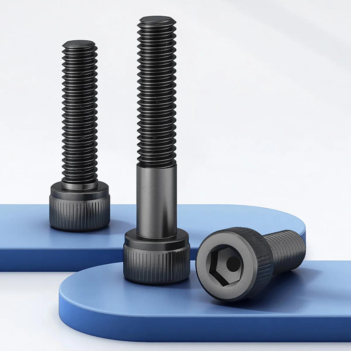 Tornillos de llave Allen de alta resistencia, tornillos de cabeza hexagonal de 1/2 " - 13 UNC grado 12,9, 1 pieza, 3/4" - 8"