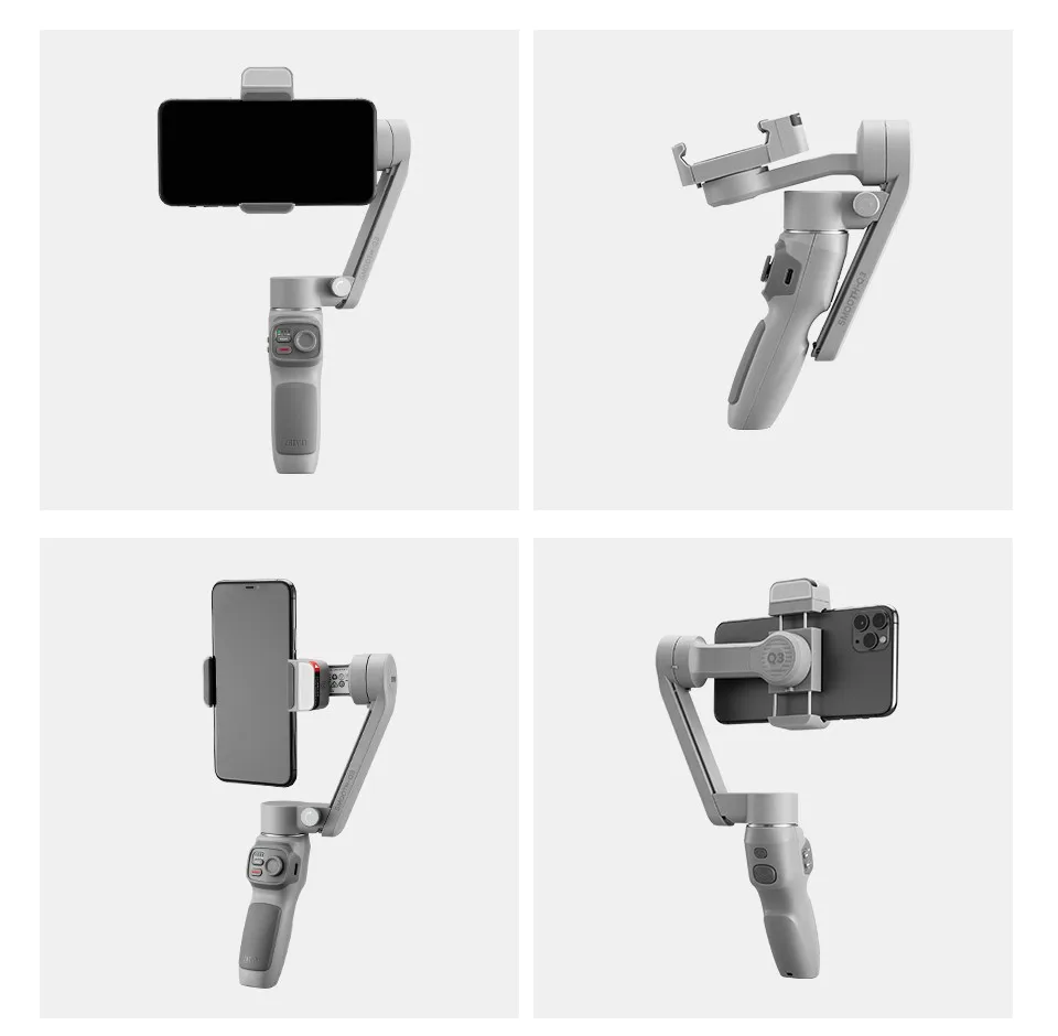 Zhiyun SMOOTH-Q3 Gimbal Stabilizer for Smartphone Android Cell Phone iPhone 3-Axis Handheld Gimble Stick Tripod Stand Video Kit