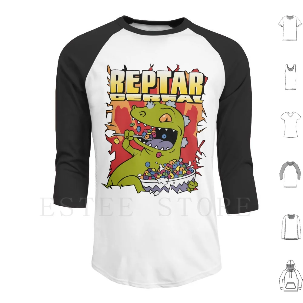 Camiseta Reptar, Sudadera con Diseño de Nicktoons, Dinosaurio Reptar, Retro de los 90, Película de Culto de la Televisión de los 1990s