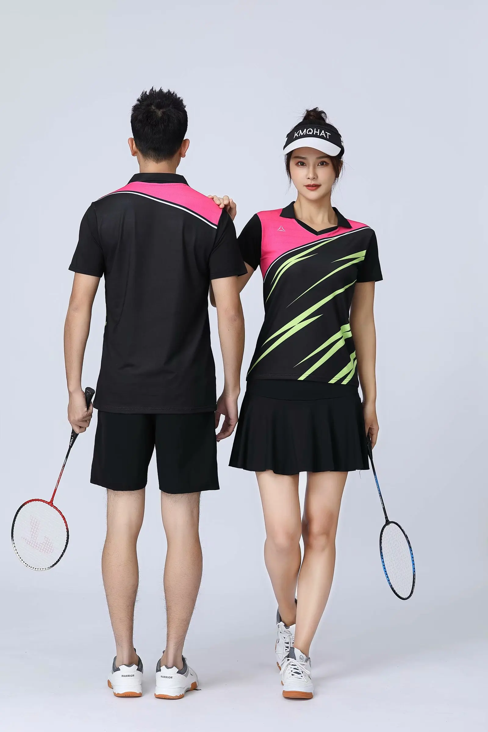 2023 Badminton T-Shirt Men/Women Kids tennis shirt Quick Dry Short-Sleeve Training exercise Breathable Shirts For Male Female 3